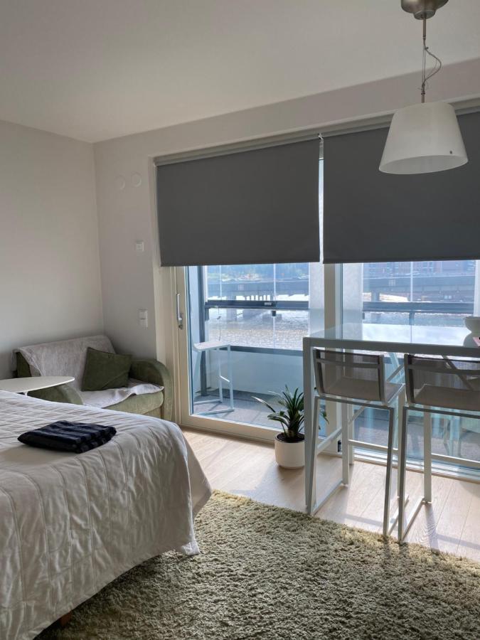 Sea View Lux Kalasatama Romantic Studio - Balcony & Coffee& Tee, Wifi, Gym &Sauna 헬싱키 외부 사진